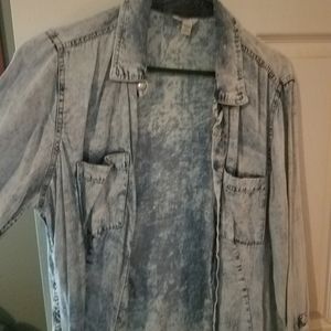 Denim shirt